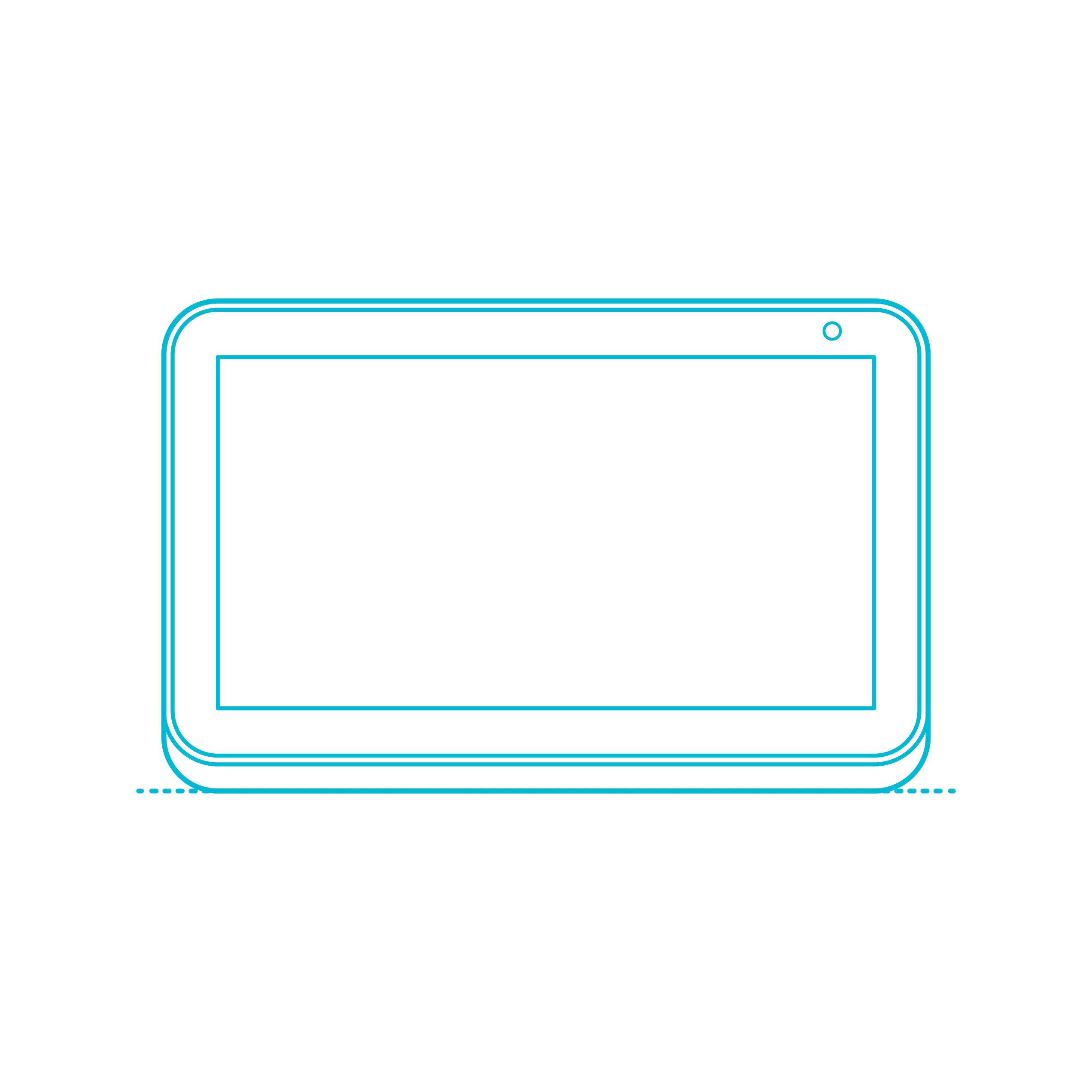 Guide Digital Smart Home Devices Amazon Echo Show 8 Outline Svg Vector Free Vectors